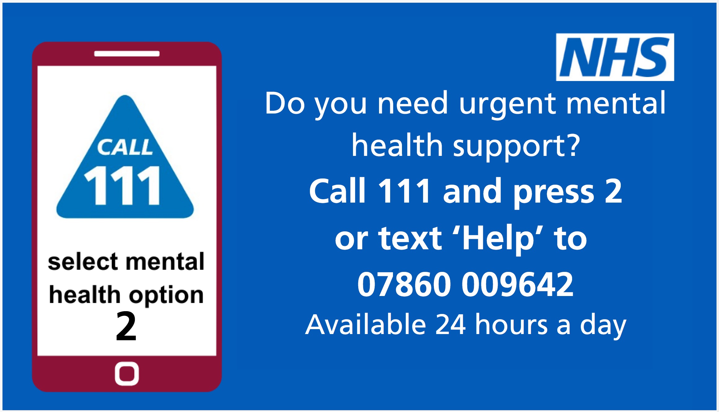Nhs Mental Health 111